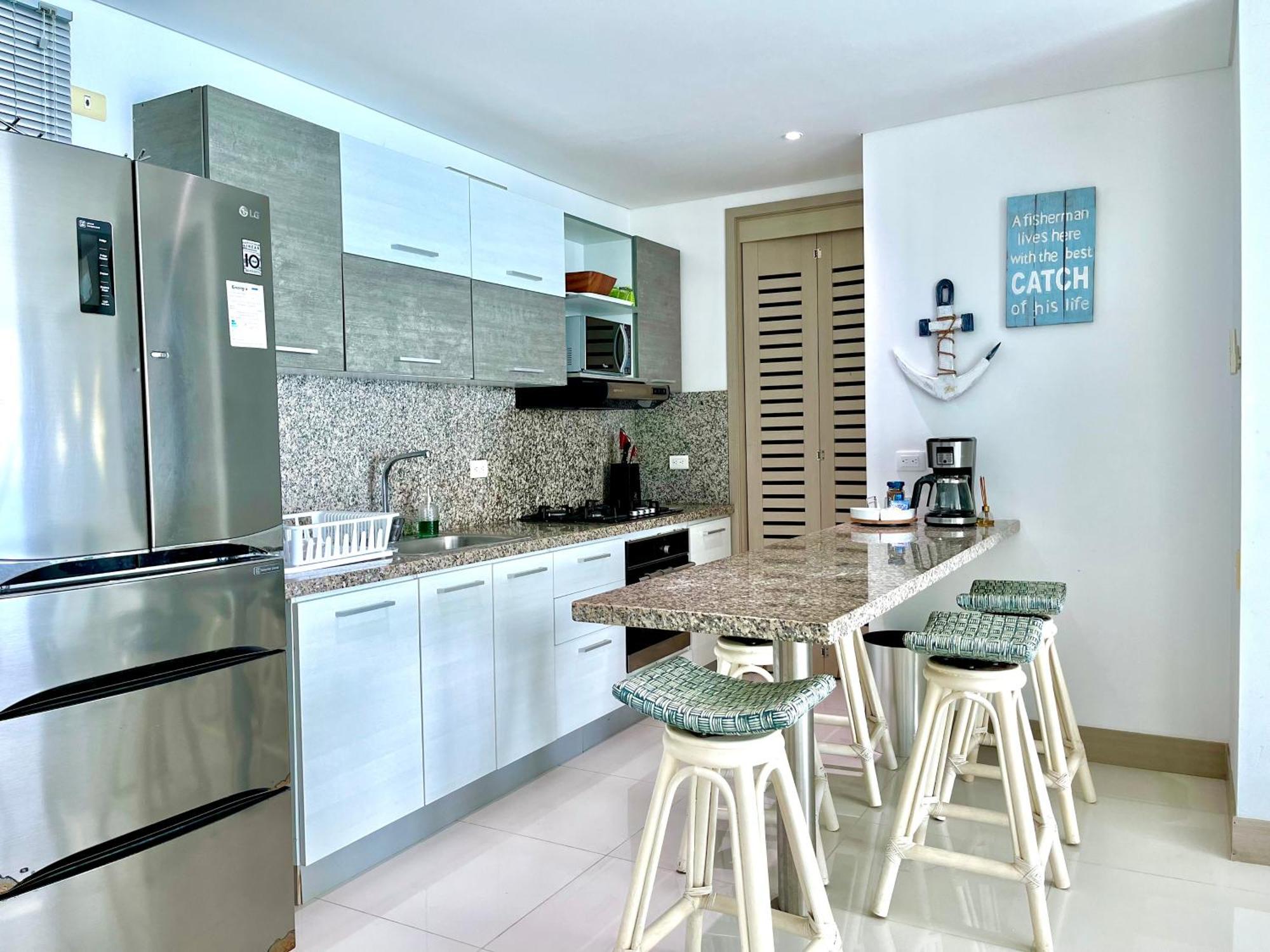 By Calamari Homes - Palmetto Beach 2504 Bocagrande Cartagena ภายนอก รูปภาพ