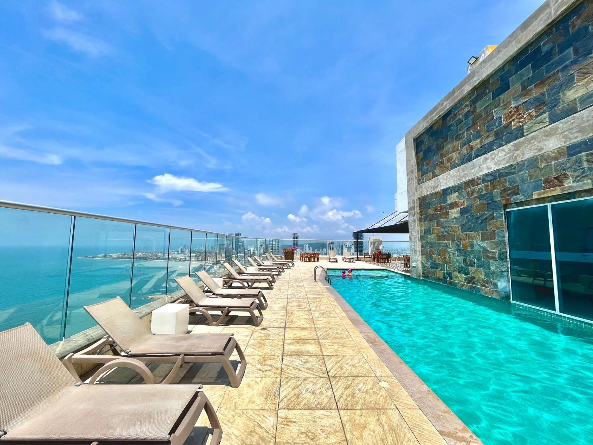 By Calamari Homes - Palmetto Beach 2504 Bocagrande Cartagena ภายนอก รูปภาพ