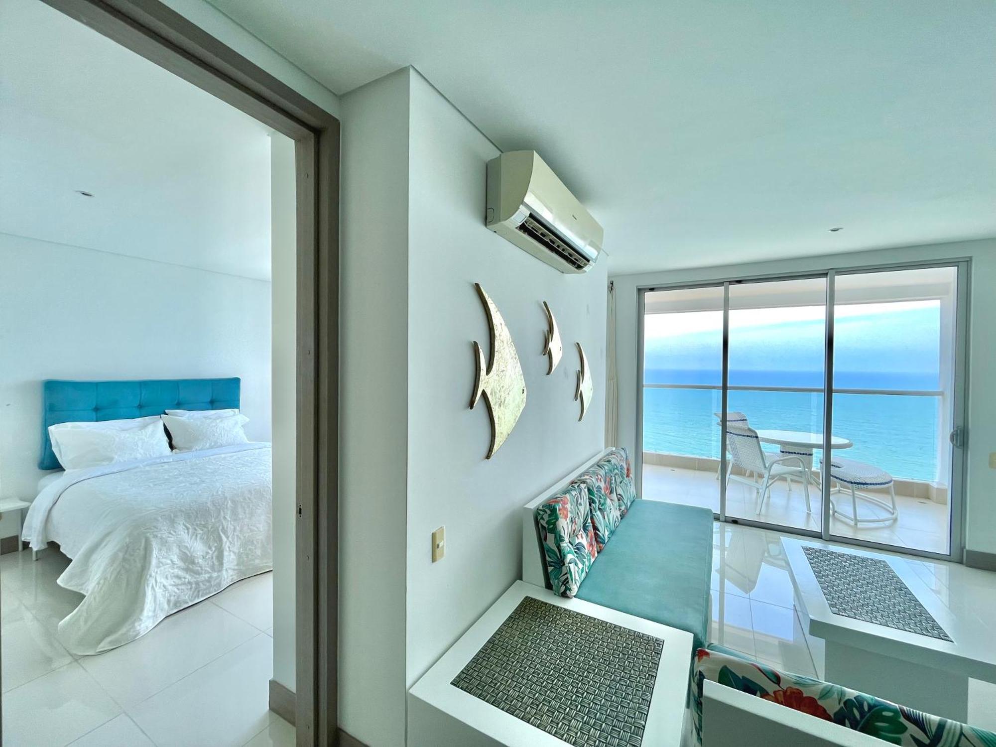 By Calamari Homes - Palmetto Beach 2504 Bocagrande Cartagena ภายนอก รูปภาพ