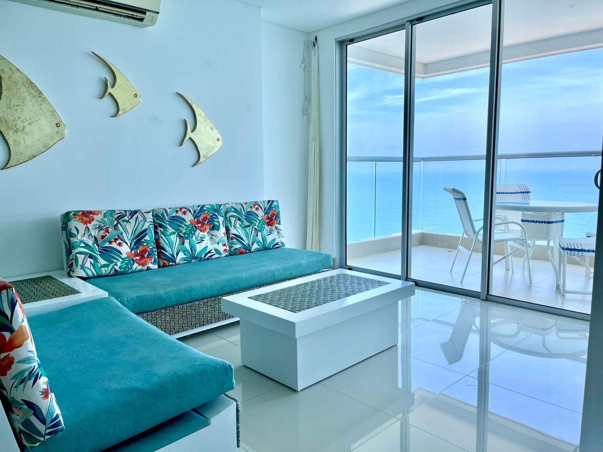 By Calamari Homes - Palmetto Beach 2504 Bocagrande Cartagena ภายนอก รูปภาพ