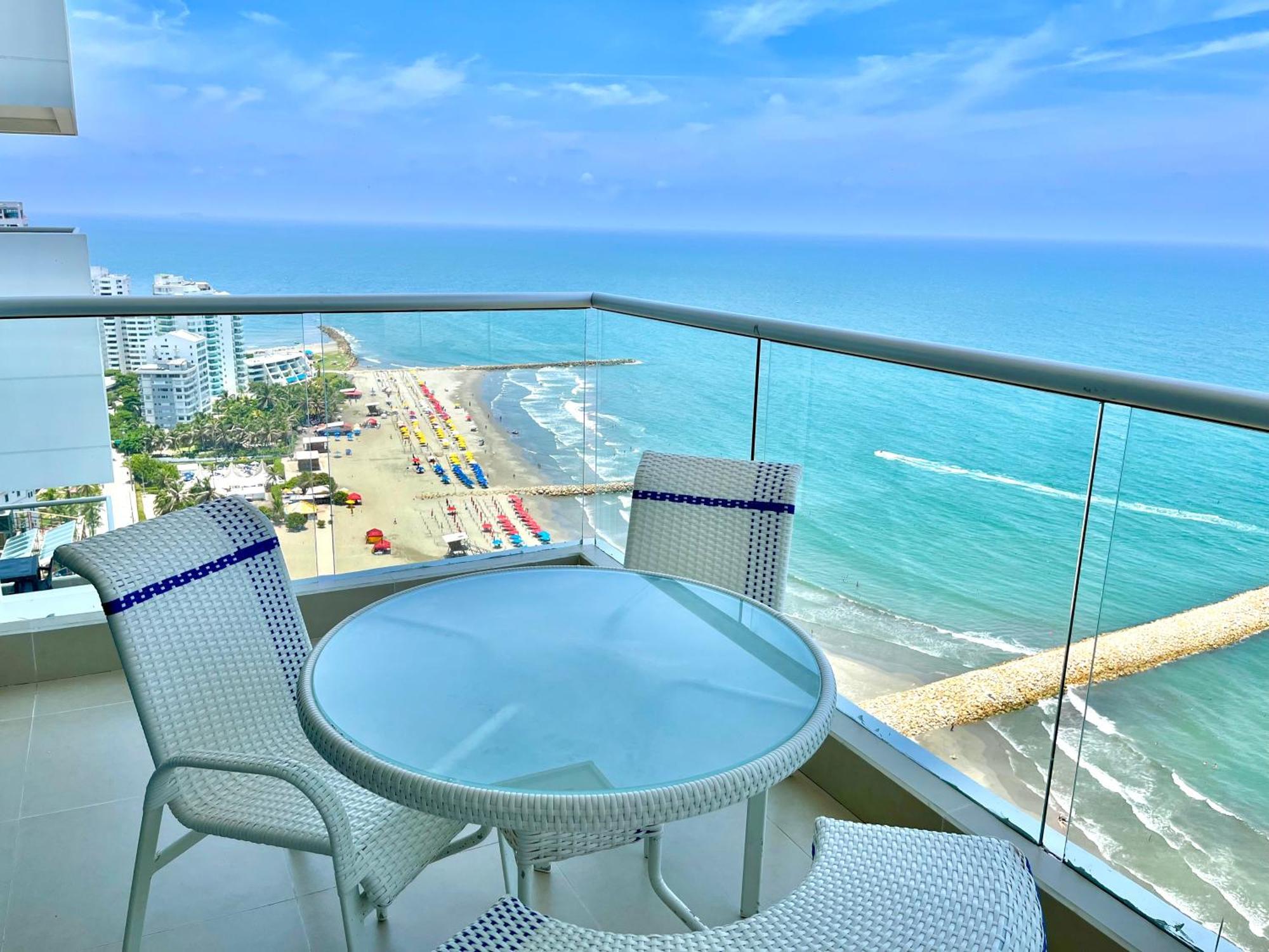 By Calamari Homes - Palmetto Beach 2504 Bocagrande Cartagena ภายนอก รูปภาพ