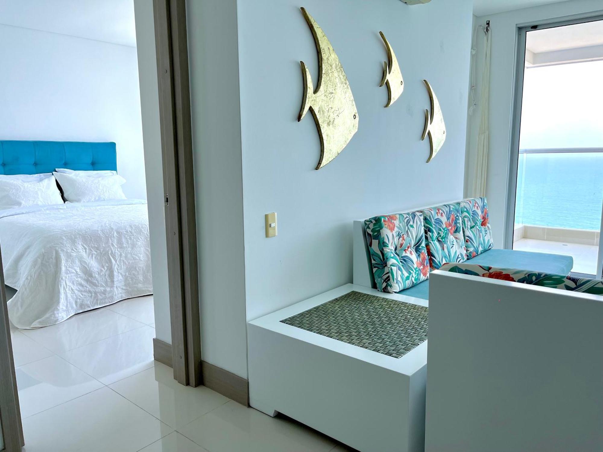 By Calamari Homes - Palmetto Beach 2504 Bocagrande Cartagena ภายนอก รูปภาพ