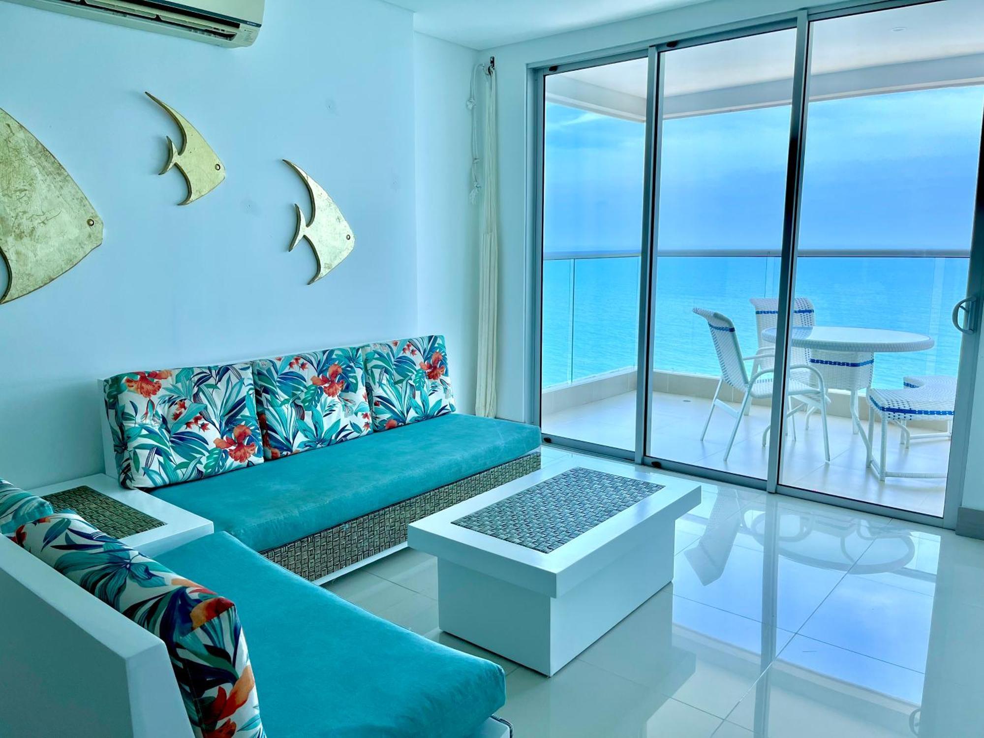 By Calamari Homes - Palmetto Beach 2504 Bocagrande Cartagena ภายนอก รูปภาพ