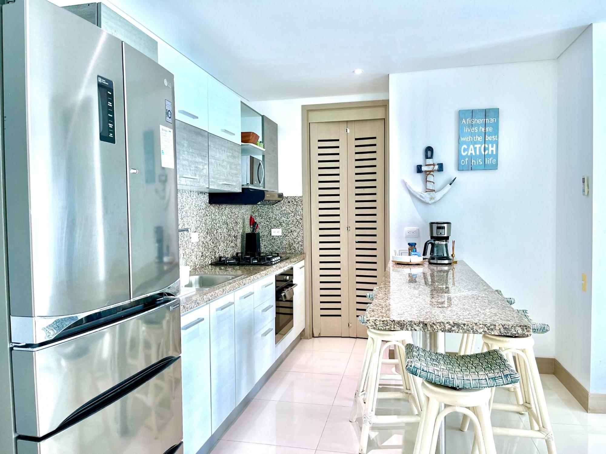 By Calamari Homes - Palmetto Beach 2504 Bocagrande Cartagena ภายนอก รูปภาพ