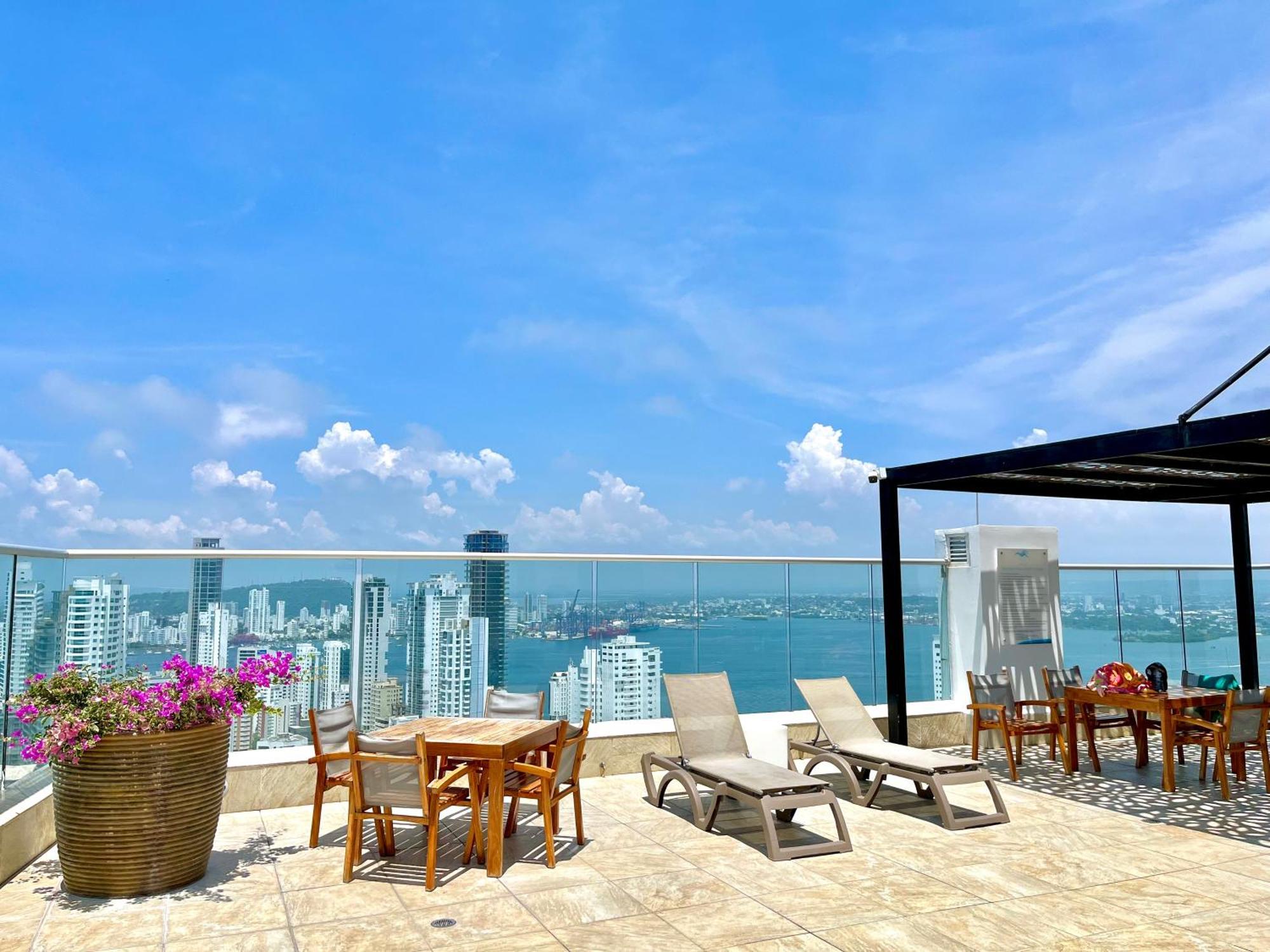 By Calamari Homes - Palmetto Beach 2504 Bocagrande Cartagena ภายนอก รูปภาพ