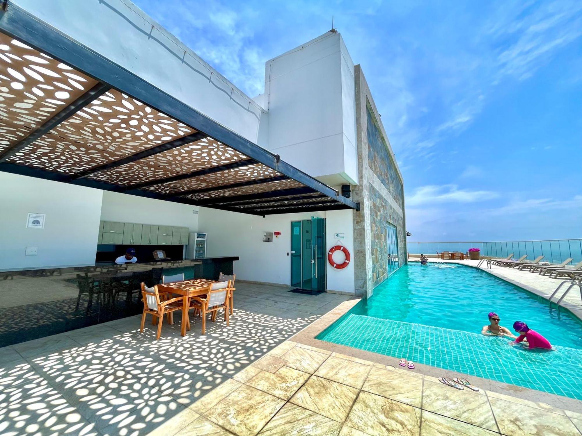 By Calamari Homes - Palmetto Beach 2504 Bocagrande Cartagena ภายนอก รูปภาพ